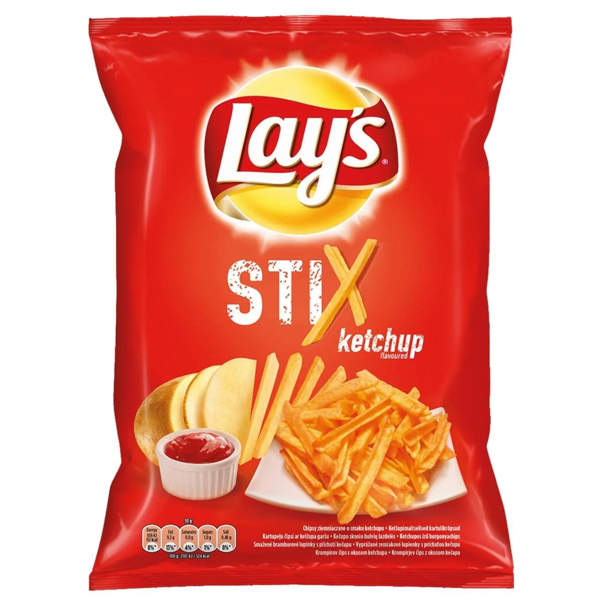 Lays - Stix Ketchup Crisps - 130g