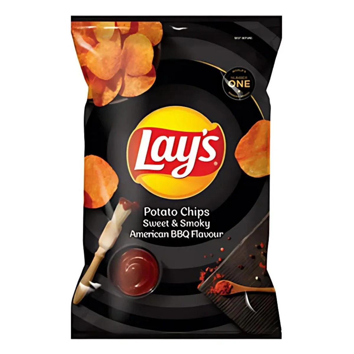 Lays - Sweet & Smokey American BBQ Crisps - 105g