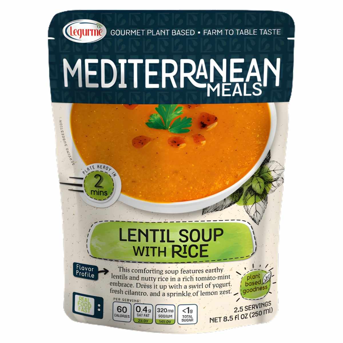 Legurme - Lentil Soup With Rice - 250ml