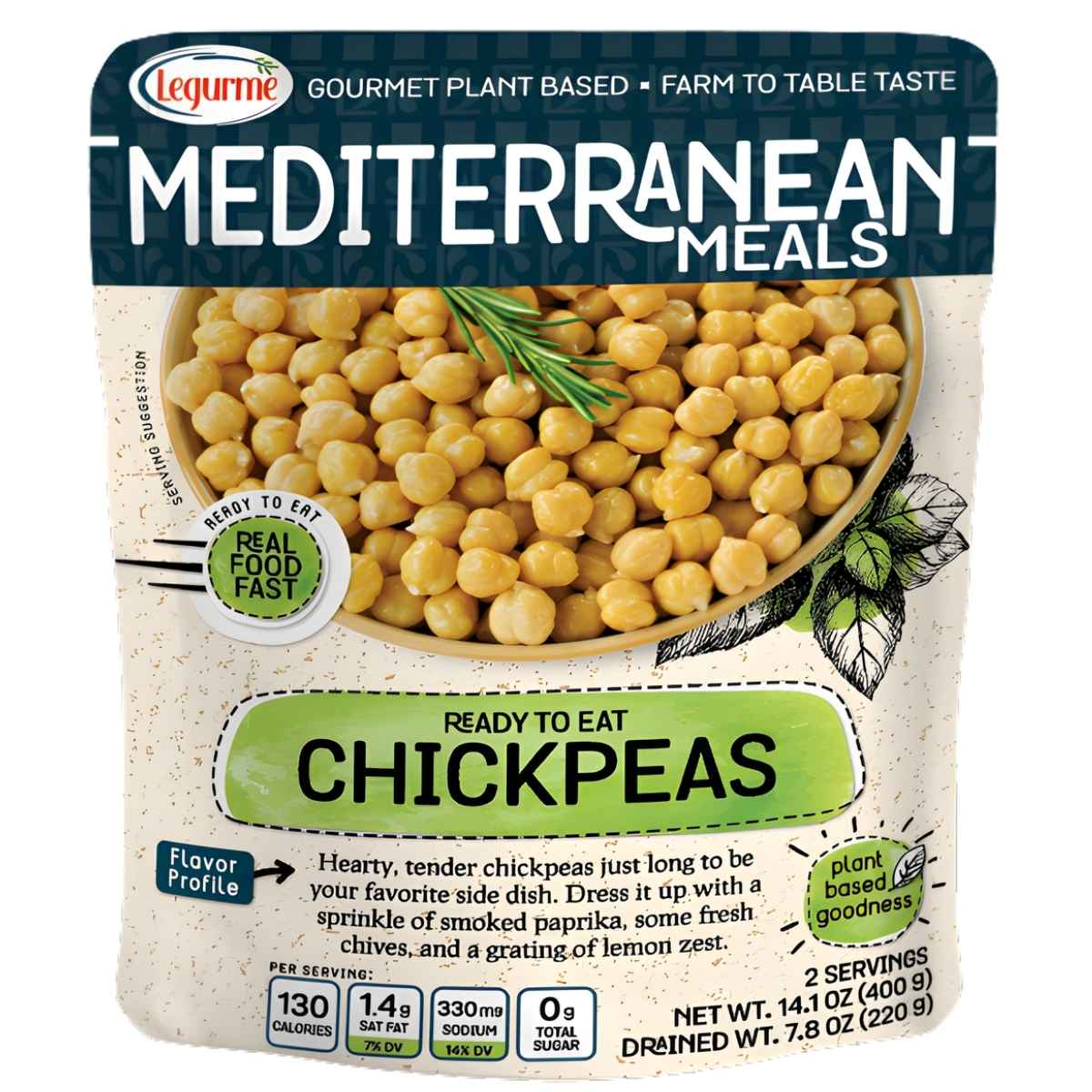 Legurme - Ready To Eat Chickpeas - 400g