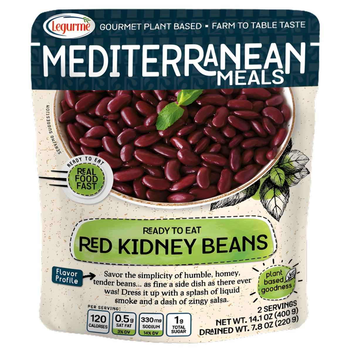 Legurme - Ready To Eat Red Kidney Beans - 400g