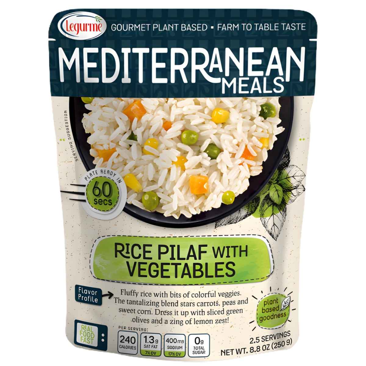 Legurme - Rice Pilaf With Vegetables - 250g