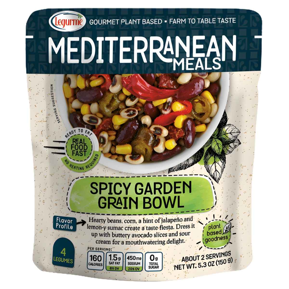Legurme - Spicy Garden Grain Bowl - 150g