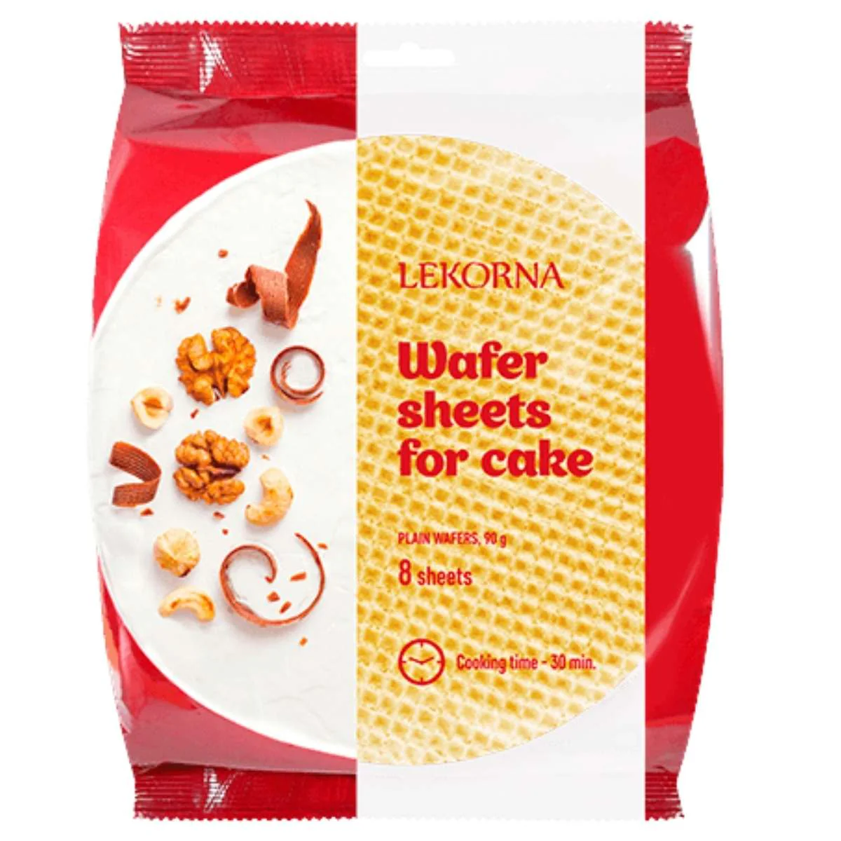 Lekorna - 8 Wafer Sheets for Cake - 90g