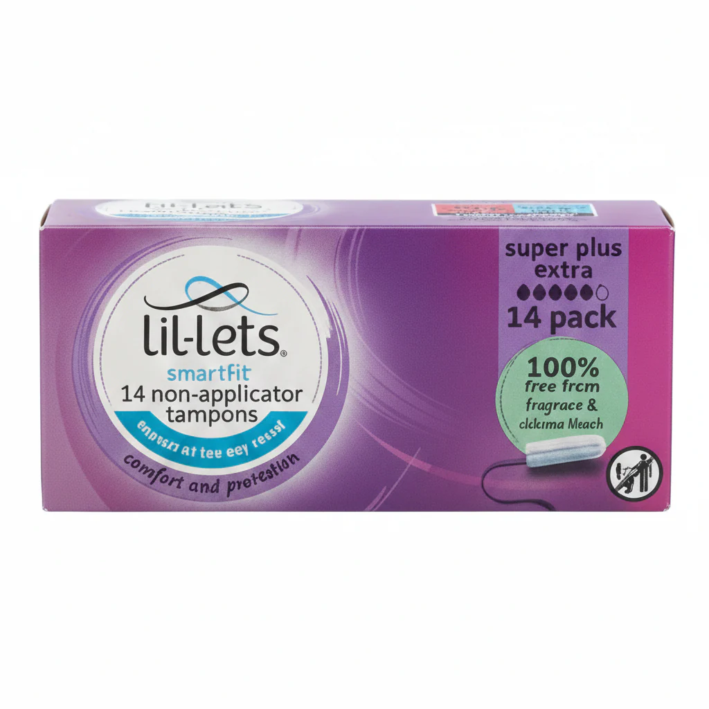 Lil-Lets - Non-Applicator Super Plus Extra Tampons - 14 Pack