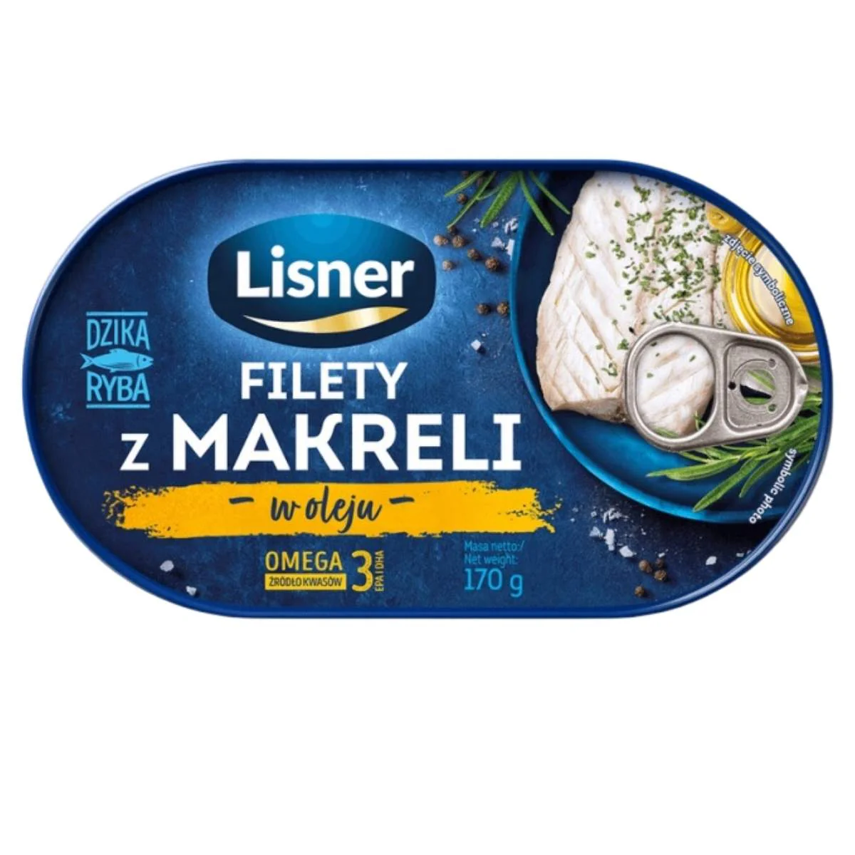 Lisner - Mackerel Fillets in Oil - 175g
