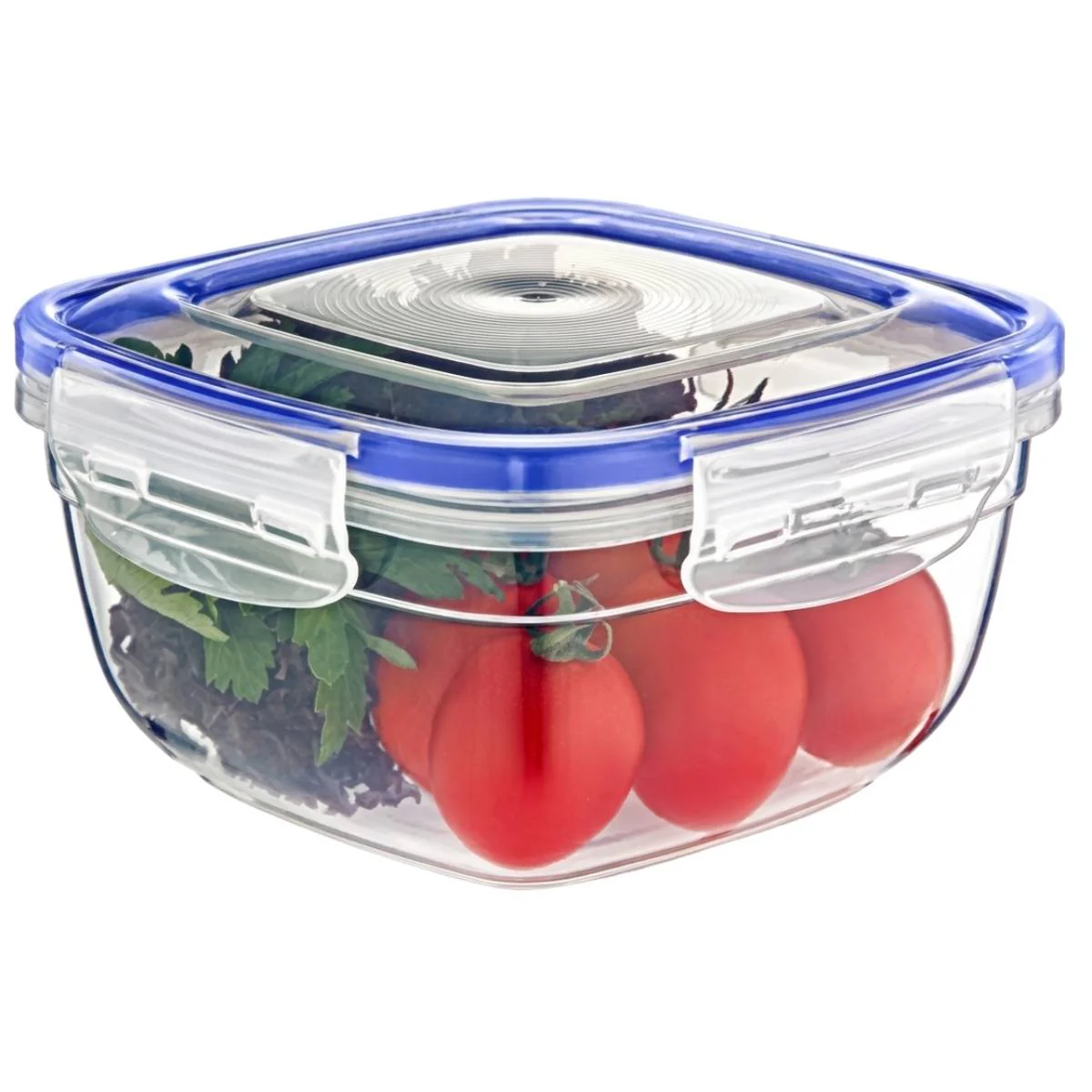 Lock & Fresh - Seal Square Plastic Storage Container 2400ml - 1Pcs