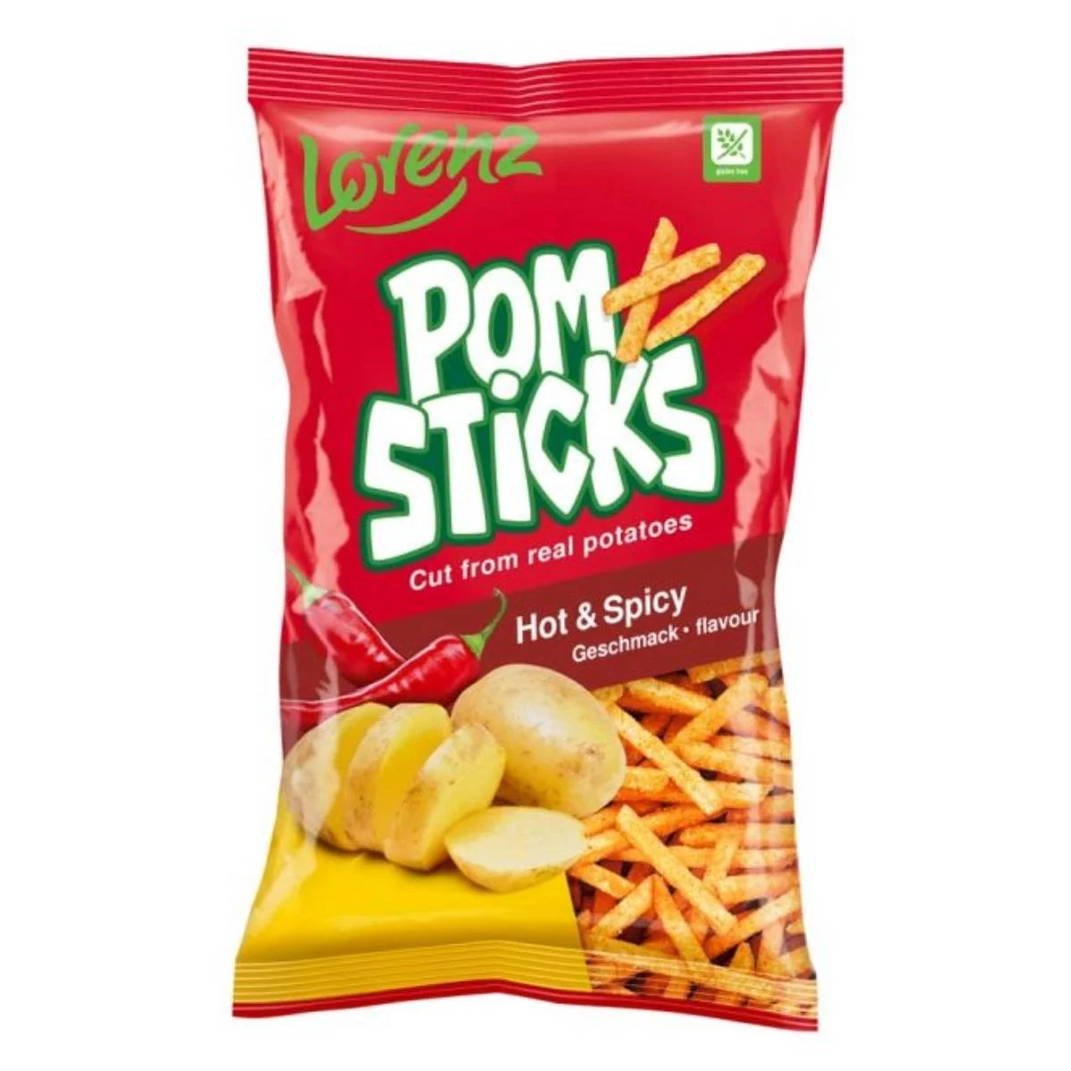 Lorenz - Pom Sticks Hot & Spicy - 85g