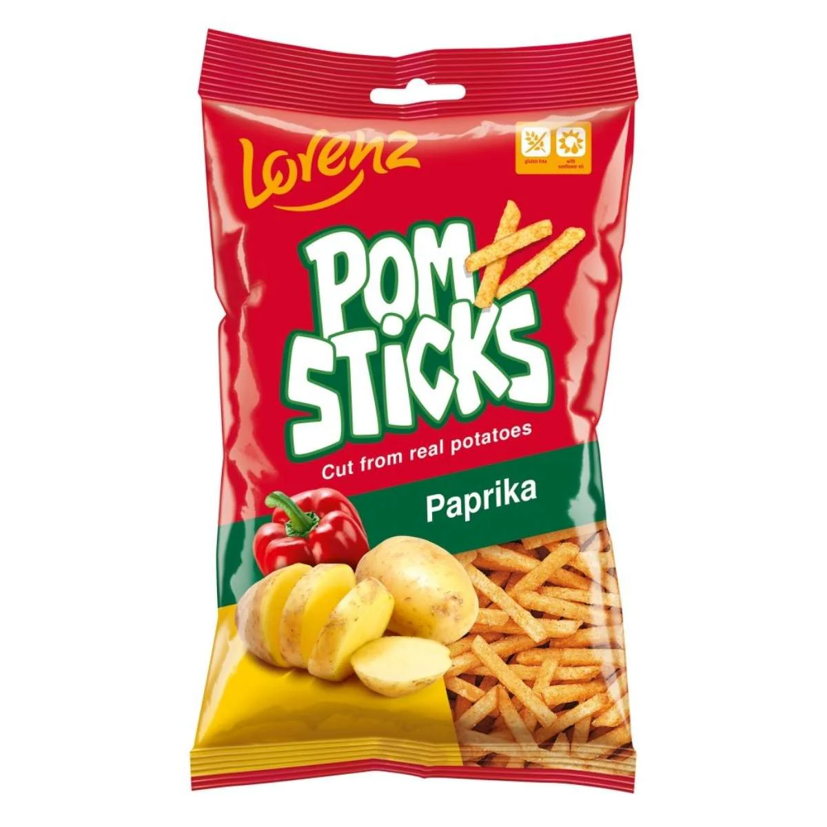 Lorenz - Pom Sticks Paprika - 85g