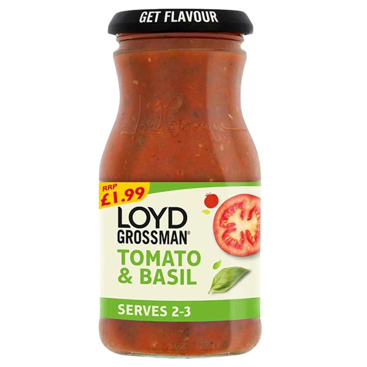 Loyd Grossman - Tomato & Basil Pasta Sauce - 350g