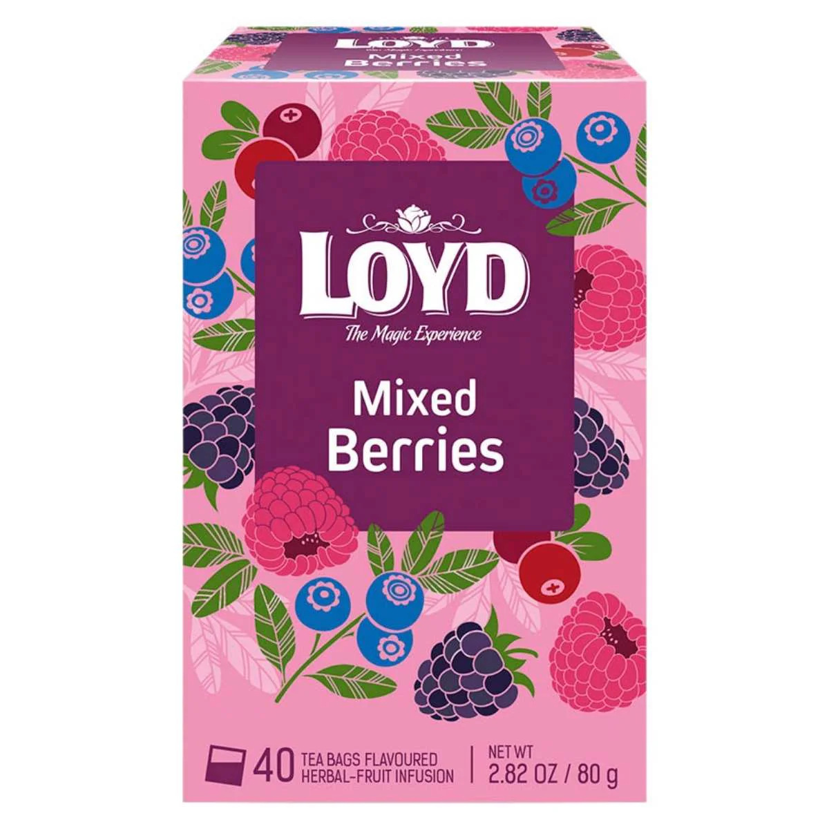 Loyd - Mixed Berry Tea (40 Tea Bags) - 68g