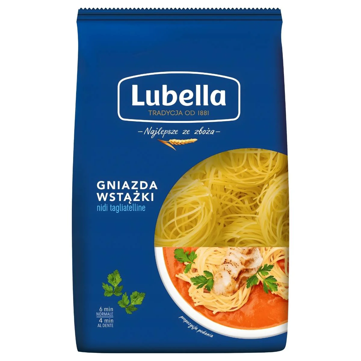 Lubella - Ribbon (Gniazda Wstazki) Pasta Nests - 400g