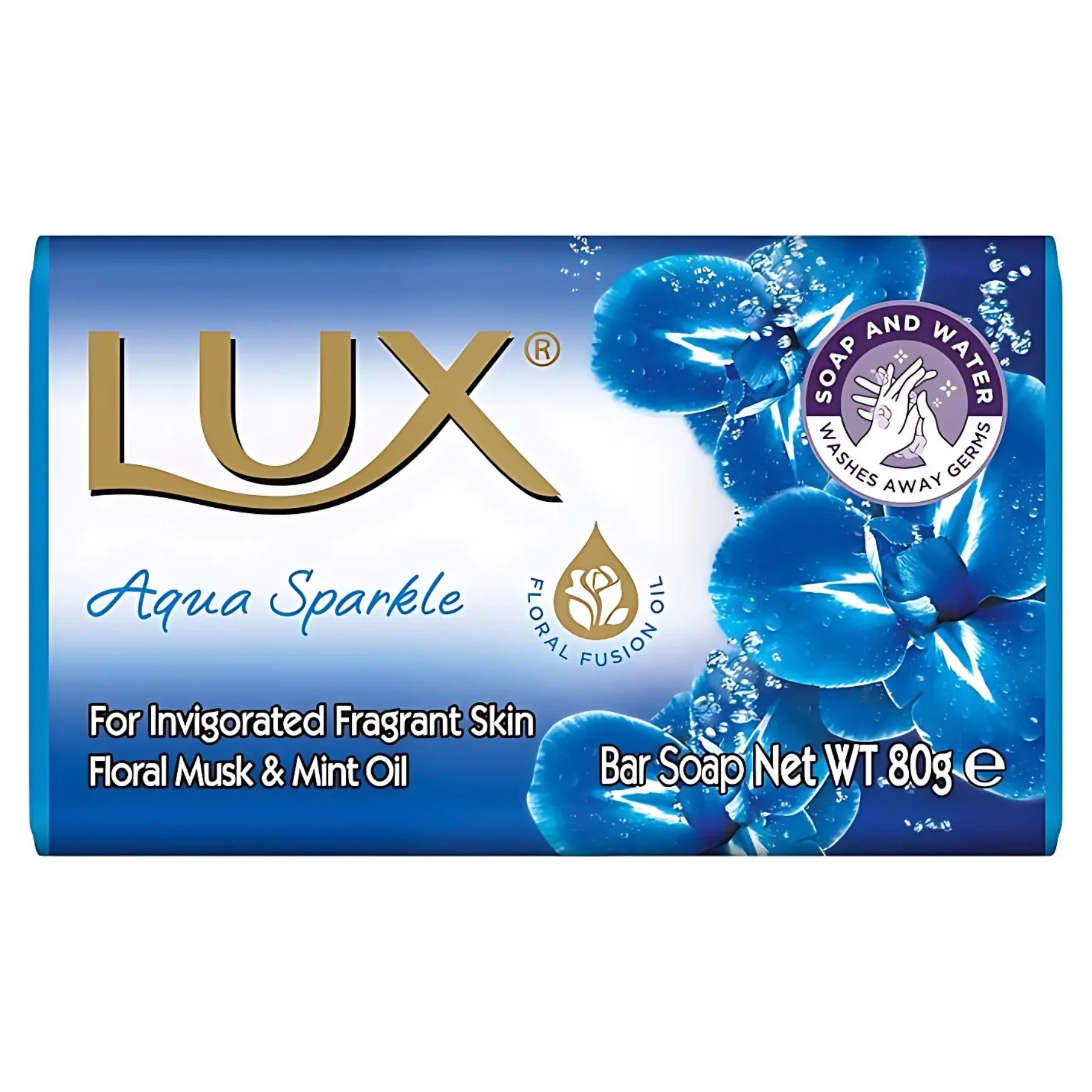 Lux - Aqua Sparkle Bar Soap - 80g