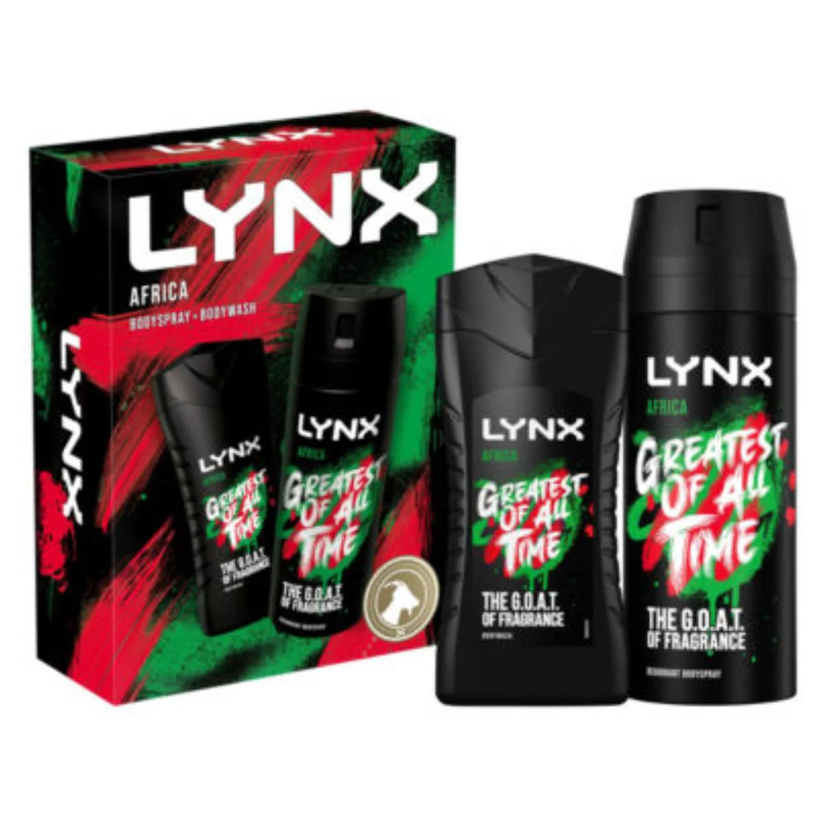 Lynx - Body Spray Gift Set Africa Duo