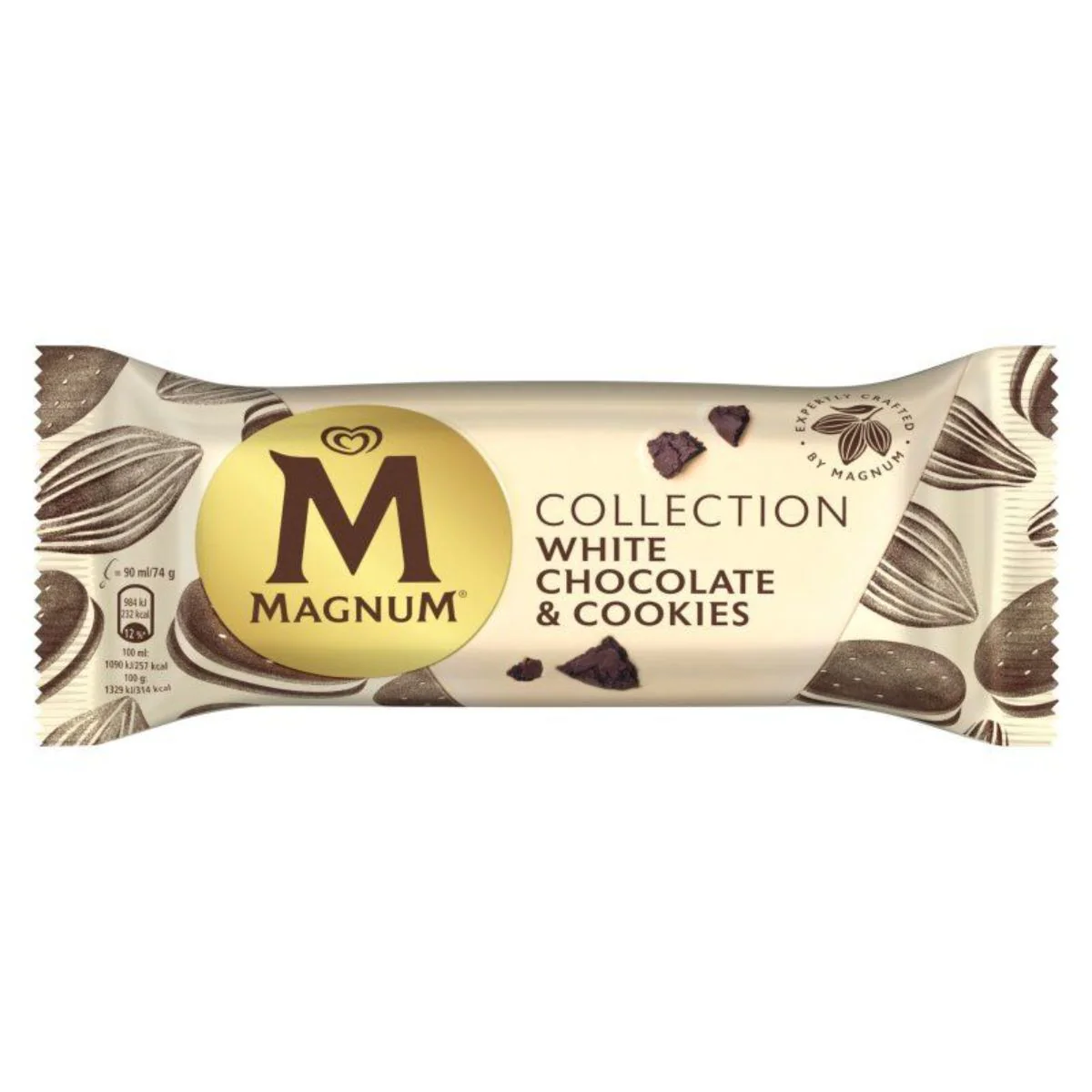 Magnum - White Chocolate & Cookies - 74g