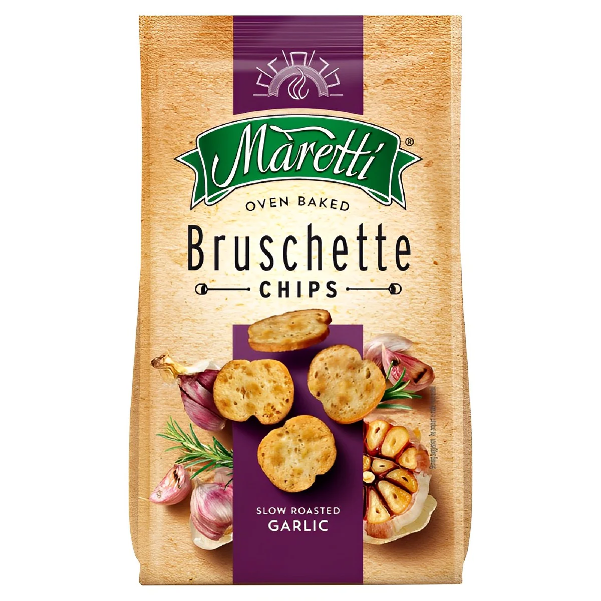 Maretti - Bruschette Oven Baked Garlic Chips - 70g
