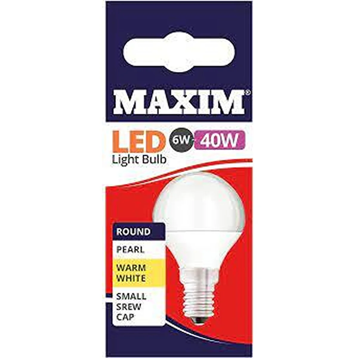 Maxim - LED Lightbulb 6W - White