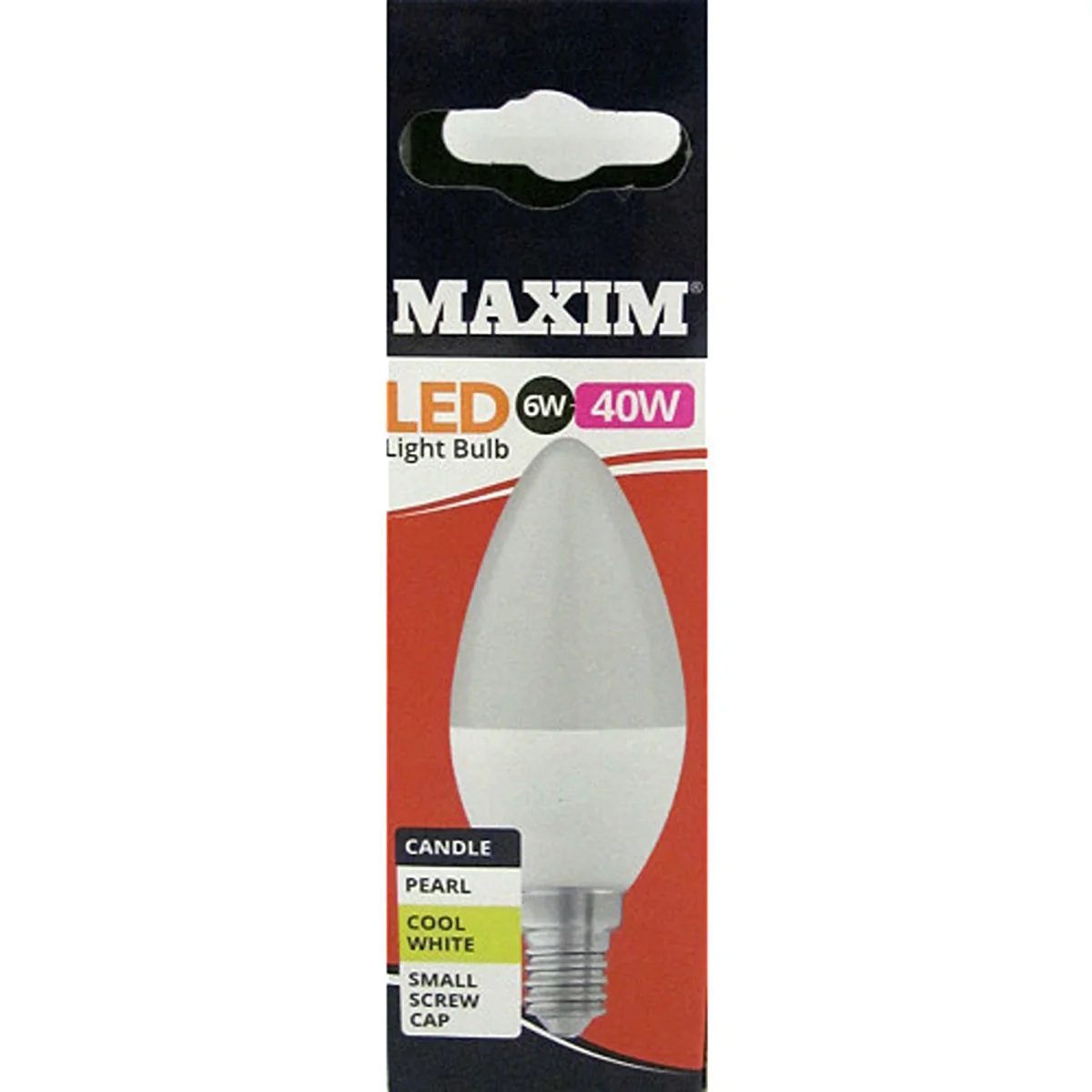 Maxim - LED GLS 6W Lightbulb - Daylight