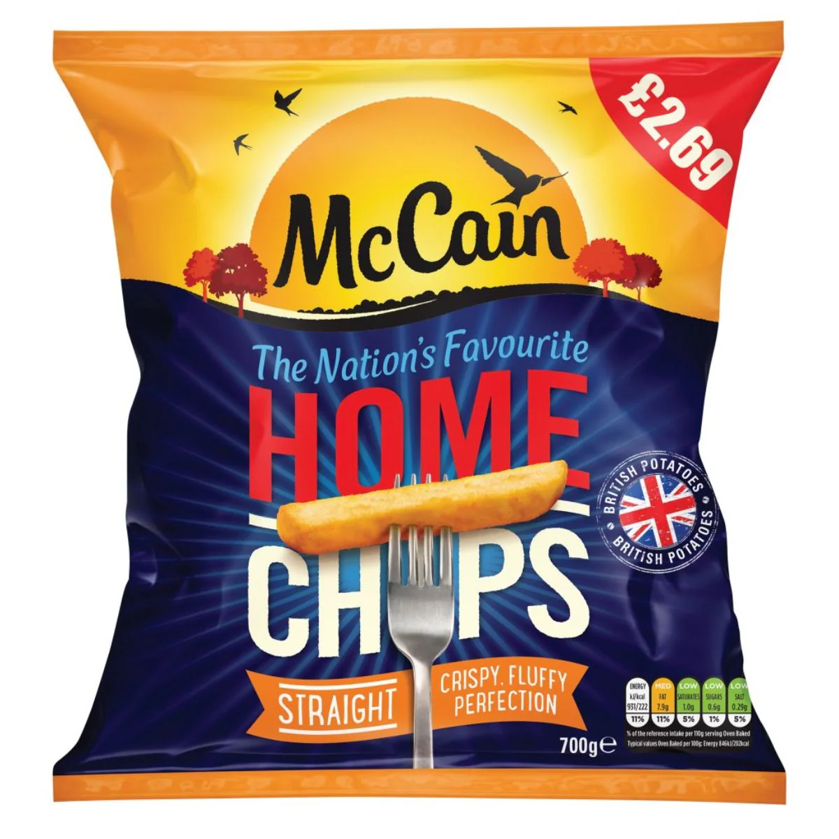 McCain - Home Chips Straight - 700g