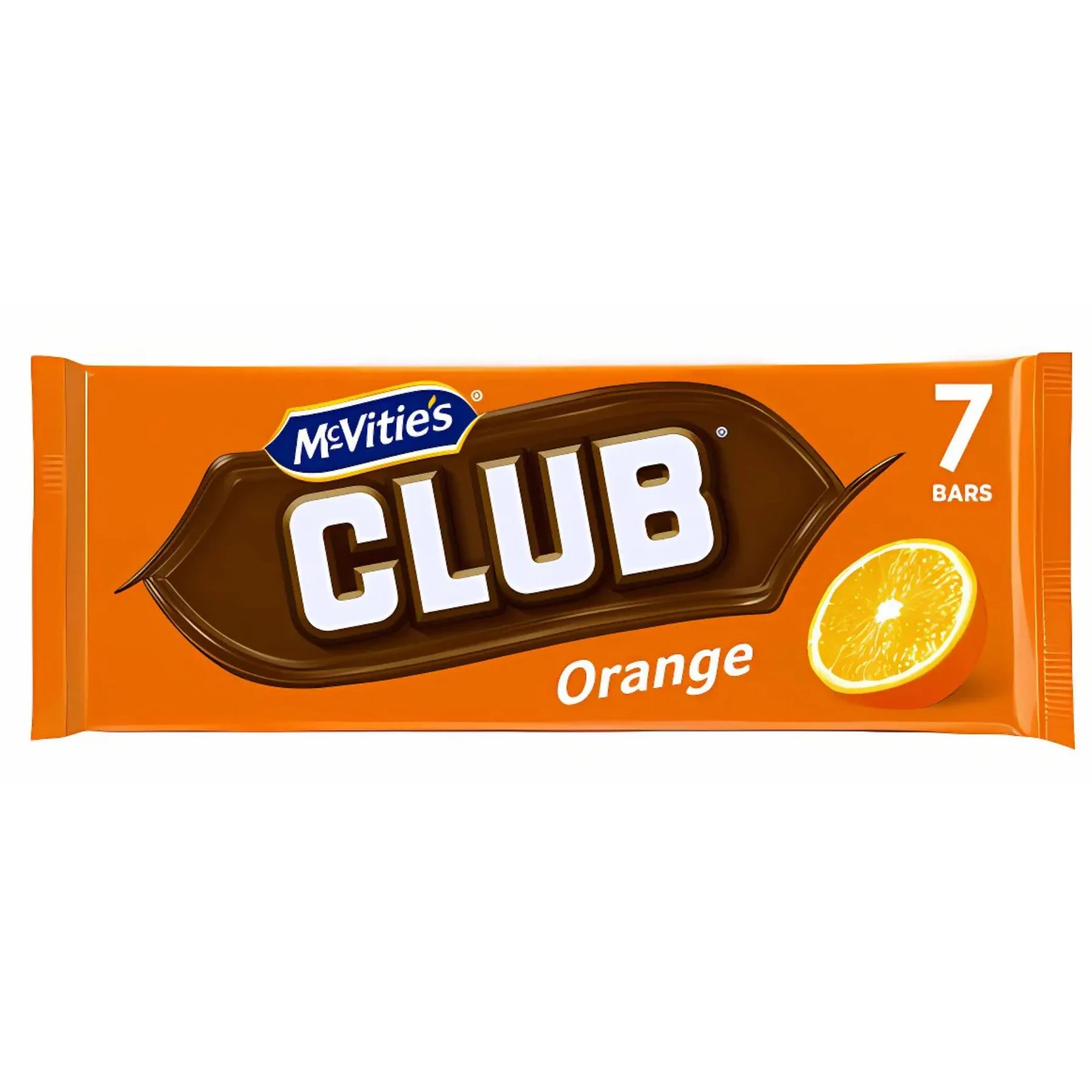 McVitie's - Club Orange Chocolate Bar - 7x22g