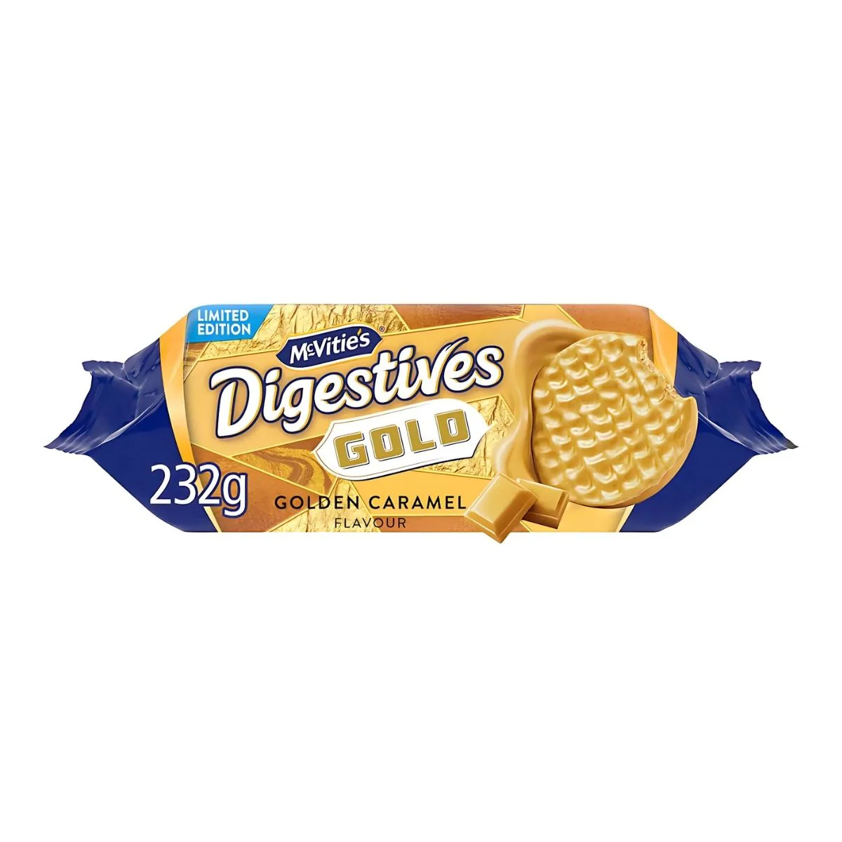 Mcvities - Digestives Golden Caramel Flavour - 232g