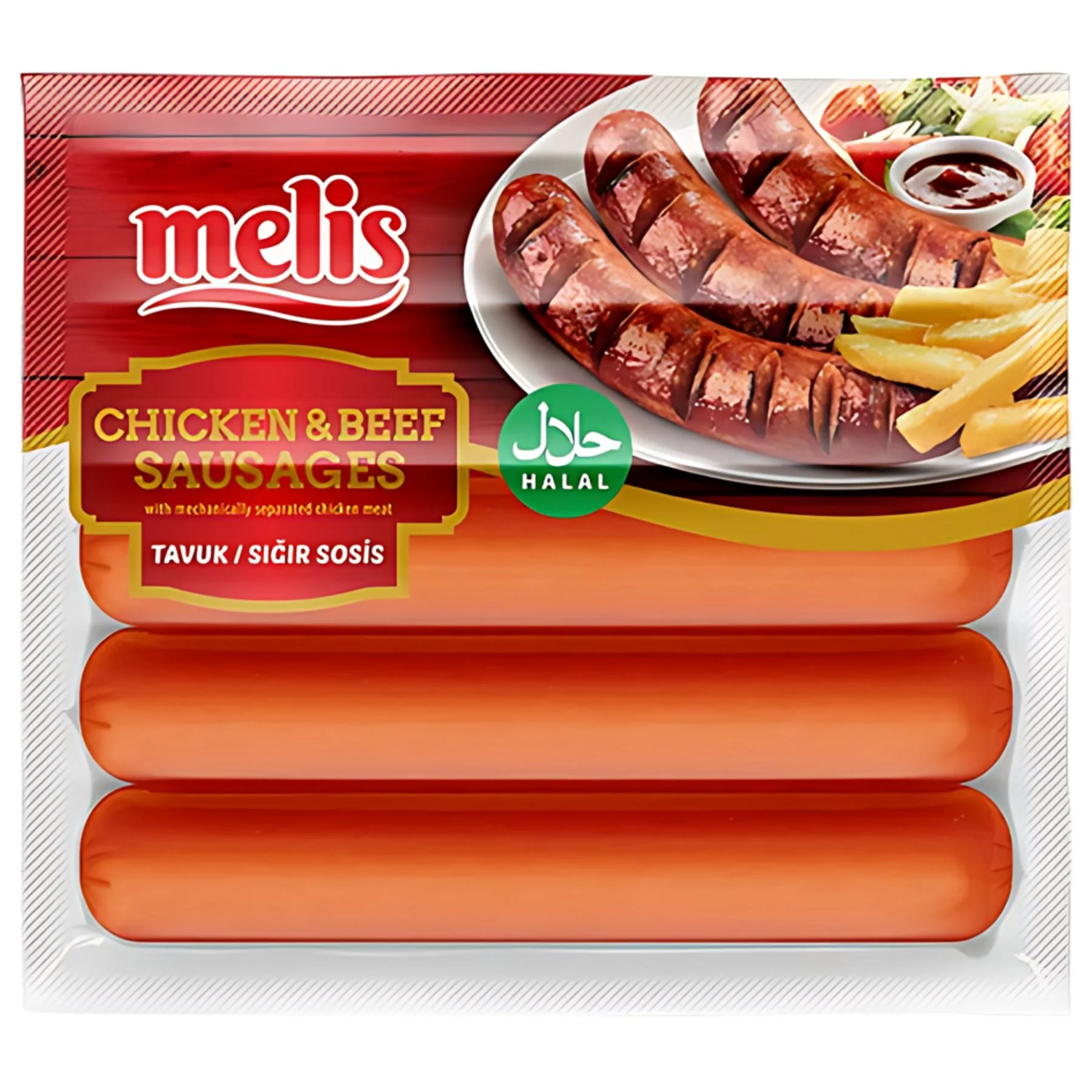 Melis - Chicken & Beef Sausages (Halal) - 300g
