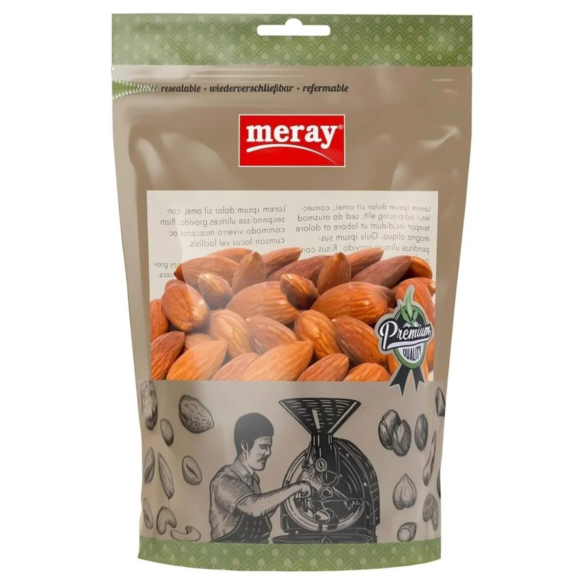 Meray - Almond Kernels Raw - 150g