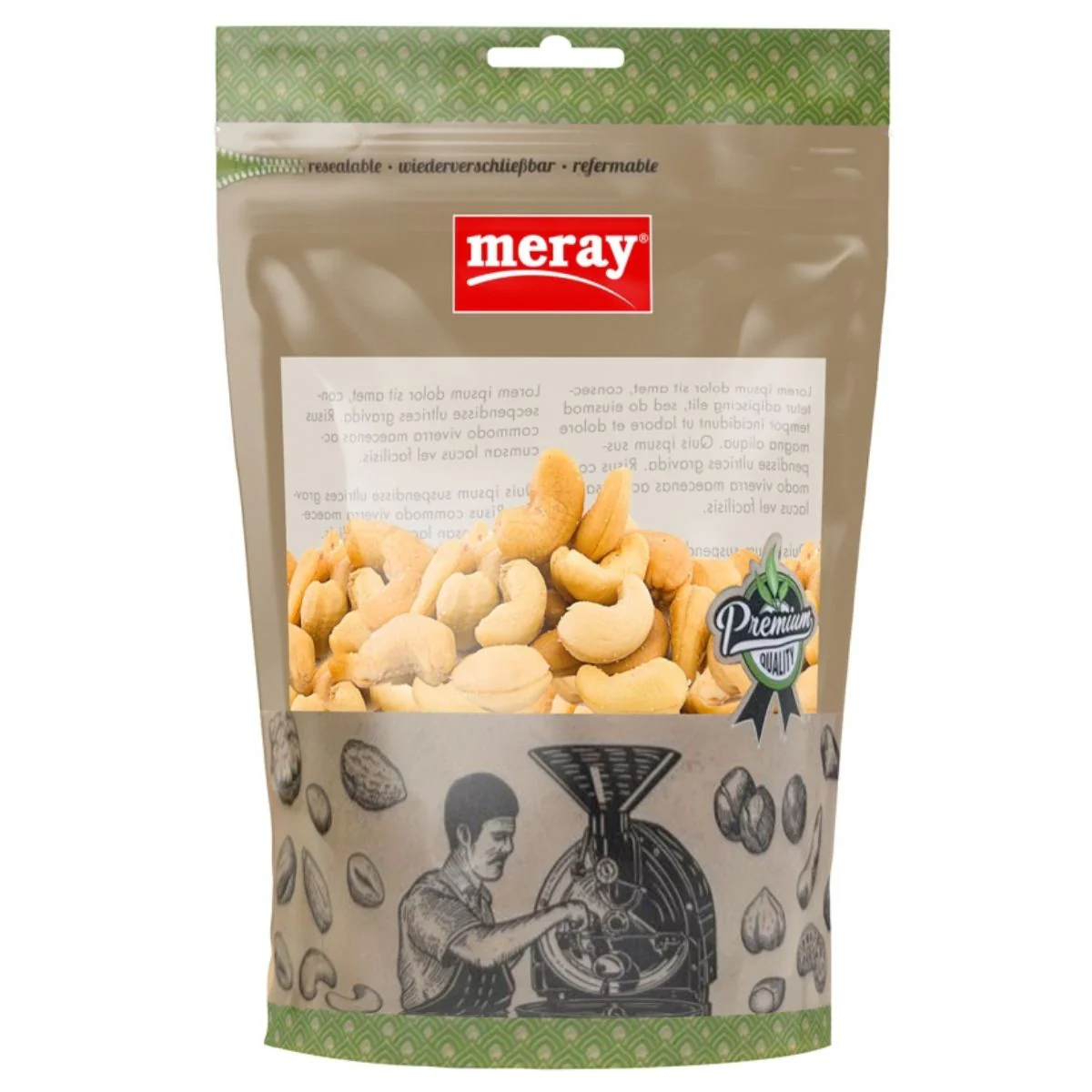 Meray - Cashew Kernals Roasted and Salted - 150g