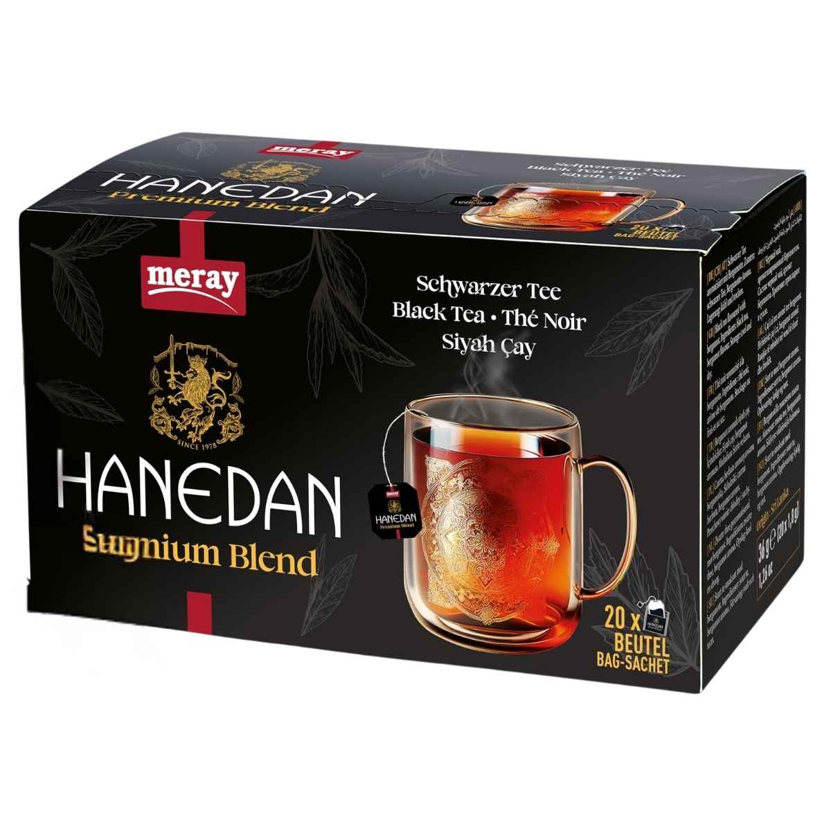 Meray - Hanedan Black Tea Bags - 20 Bags
