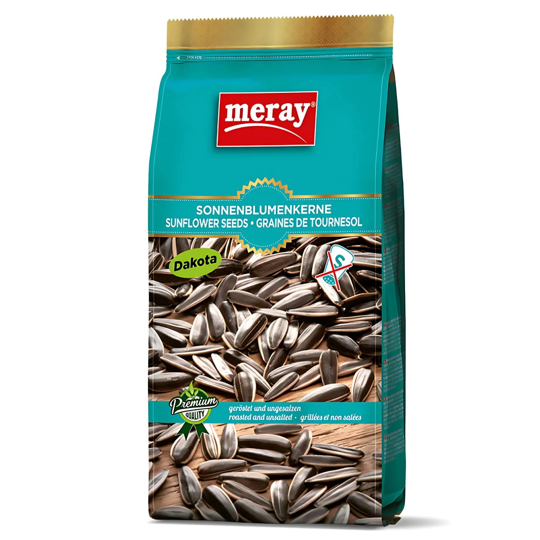 Meray - Unsalted Black Sunflower Seeds - 250g