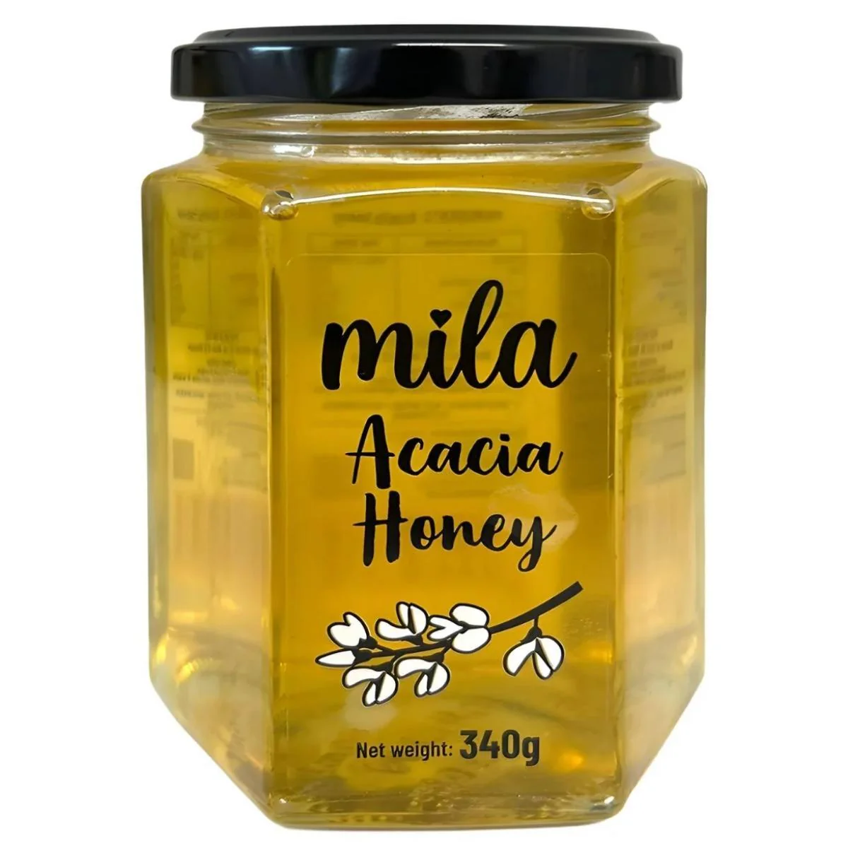 Mila - Acacia Honey with Honeycomb - 340g