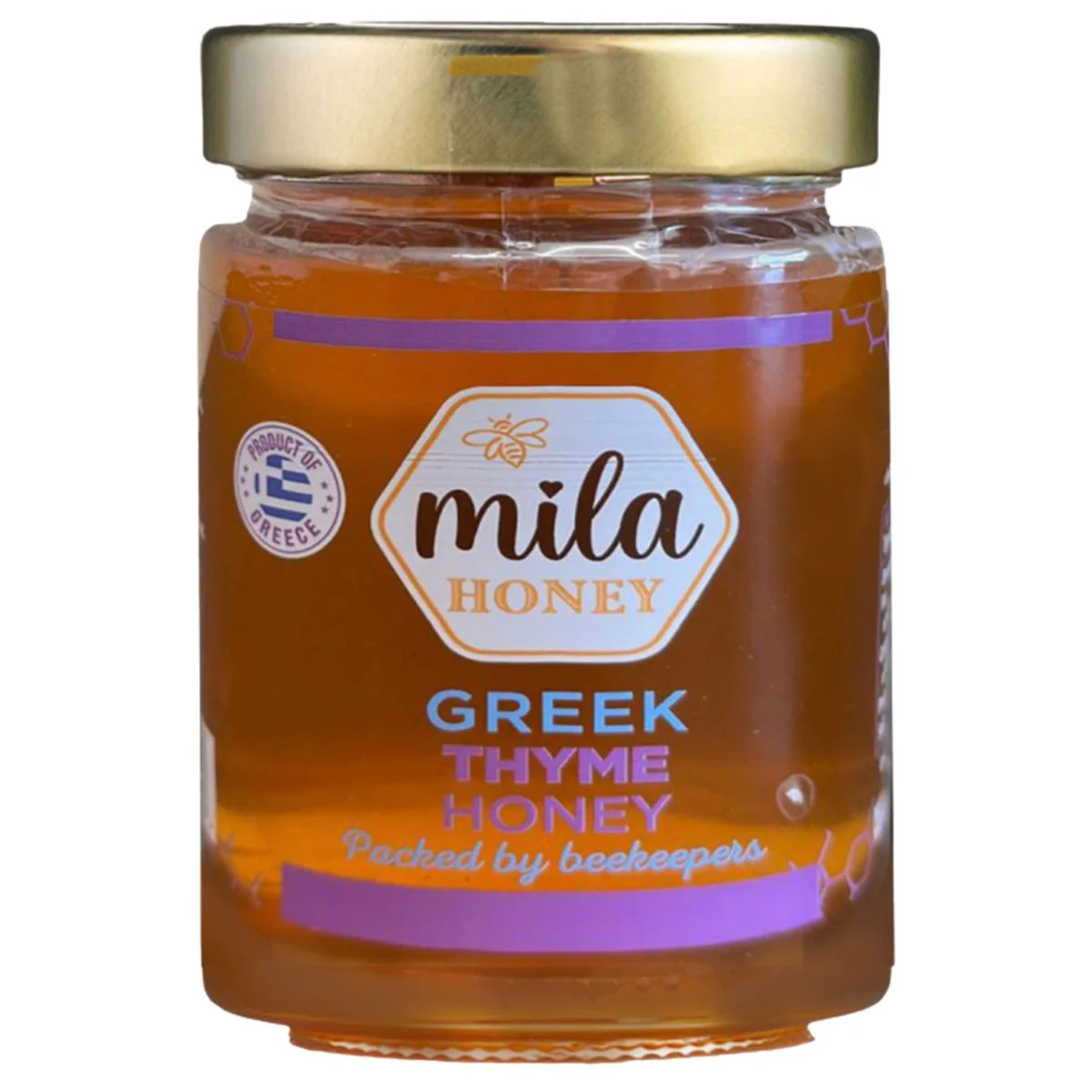 Mila - Greek Thyme Honey Jar - 450g