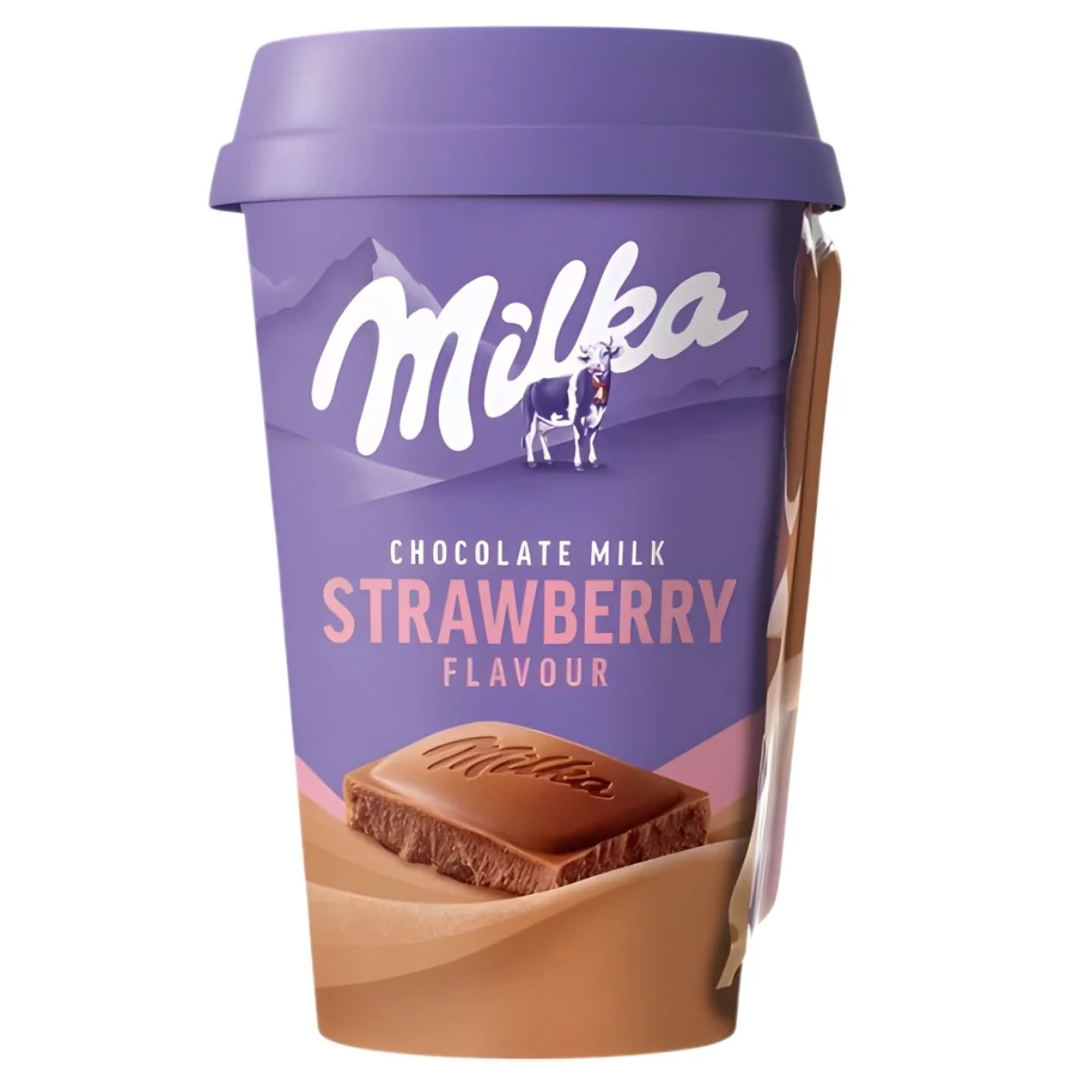 Milka - Chocolate Milk Strawberry Flavour Drink - 220ml