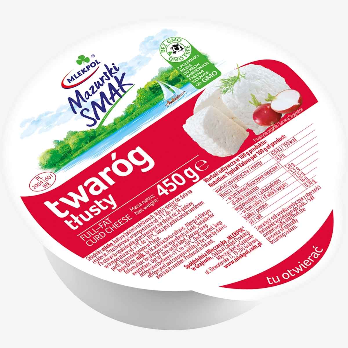 Mlekpol - Thick Cottage Cheese - 450g