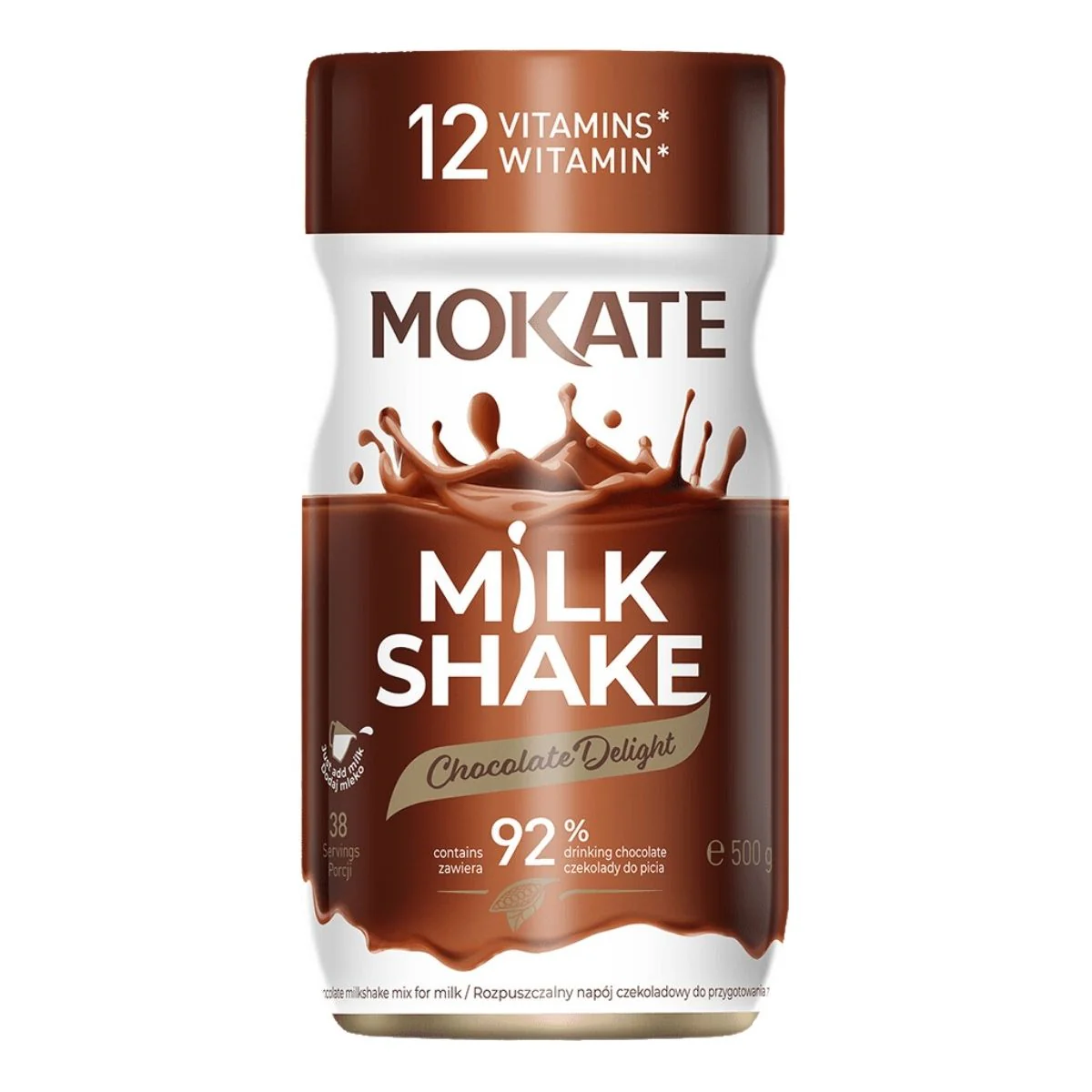 Mokate - Chocolate Milkshake Powder Mix - 500g