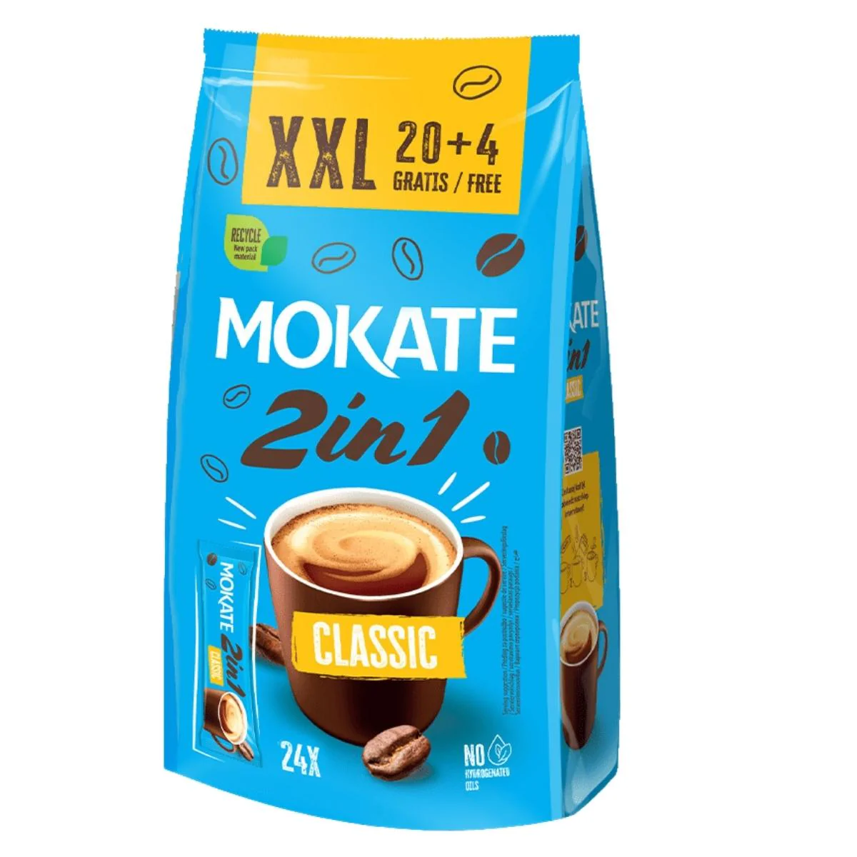 Mokate - Classic 2 in 1 Instant Coffee - 24 Pack