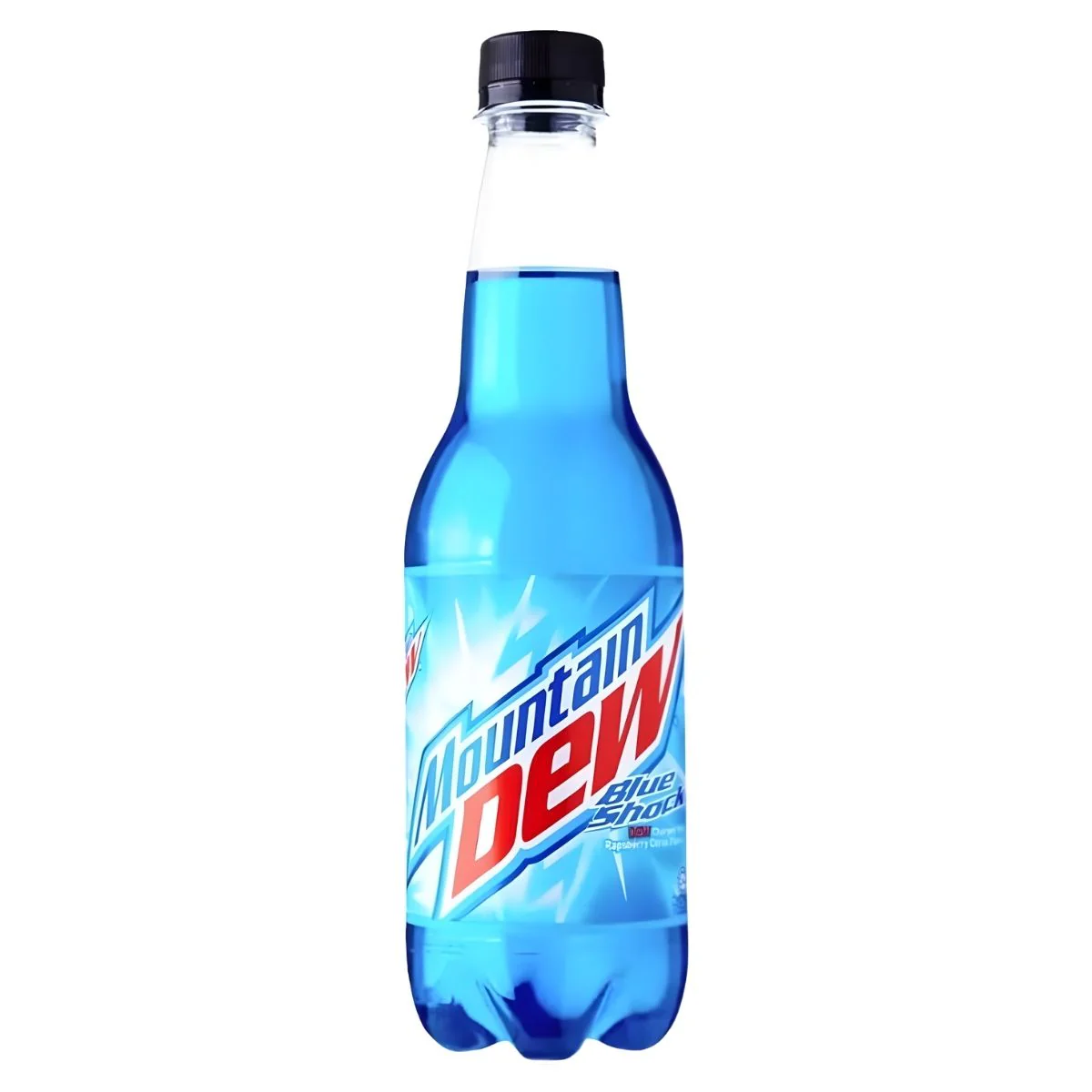 Mountain Dew - Blue Shock Carbonated Raspberry Citrus Flavoured Energy Drink - 400ml