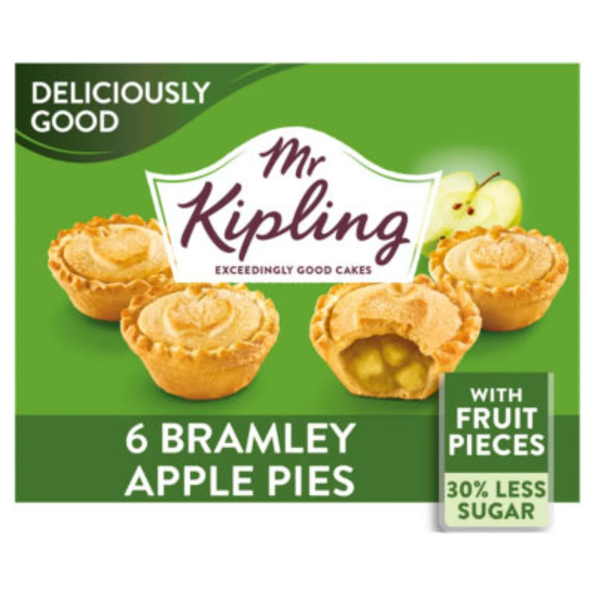Mr Kipling - Bramley Apple Pies - 6pcs