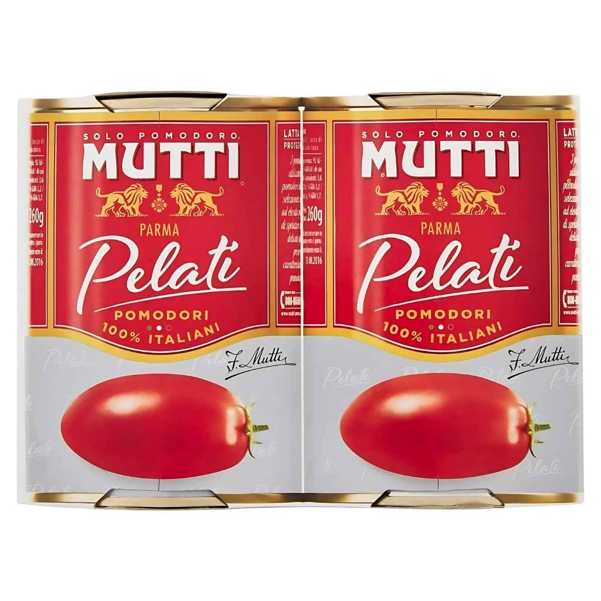 Mutti - Peeled Tomatoes In Can 2 Pack - 800g