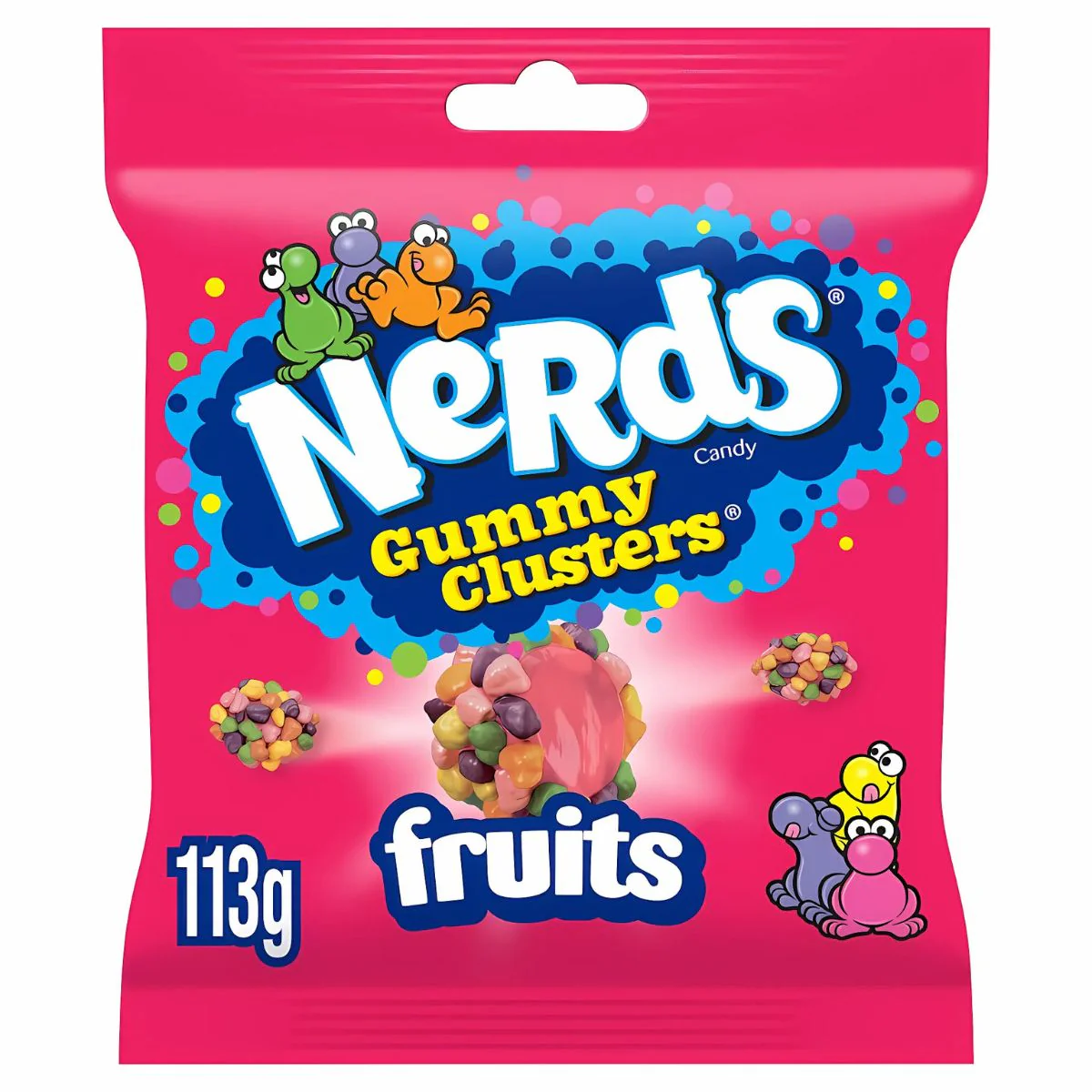 Nerds - Gummy Clusters Fruits Flavoured Candy - 113g