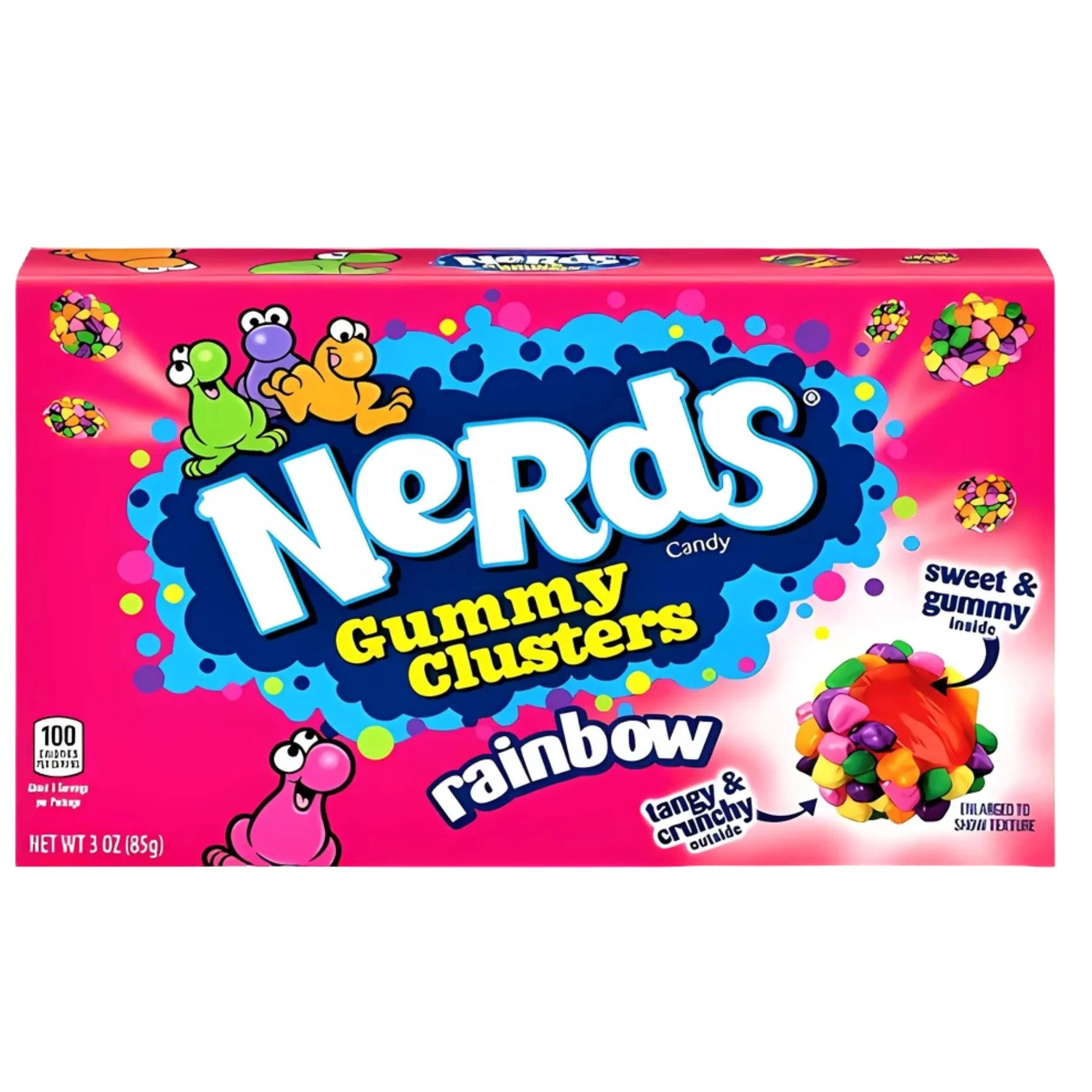Nerds - Rainbow Gummy Clusters - 85g