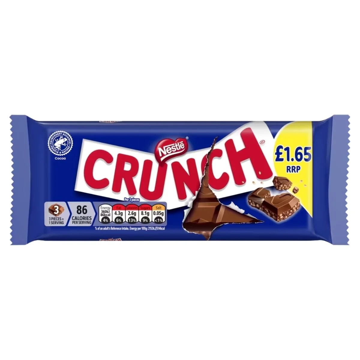 Nestle - Crunch Chocolate Bar - 100g