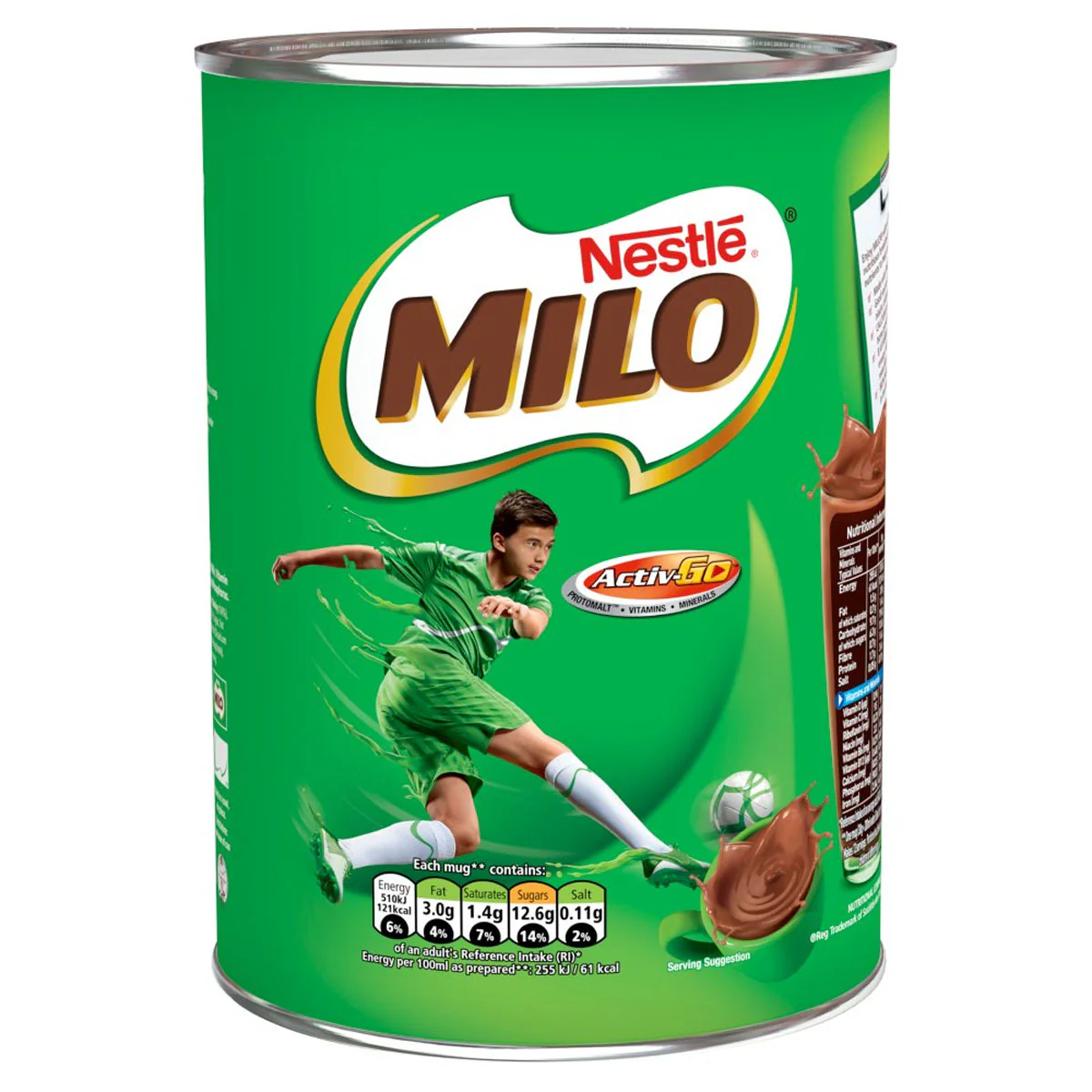 Nestle - Milo Instant Malt Chocolate Drinking Powder Tin - 400g