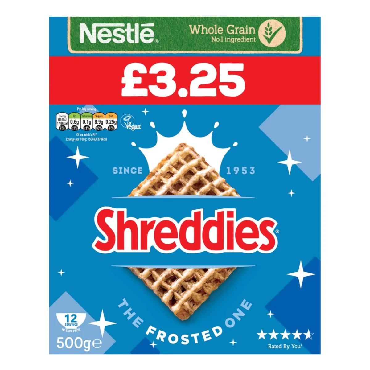 Nestle - Shreddies The Frosted One - 500g