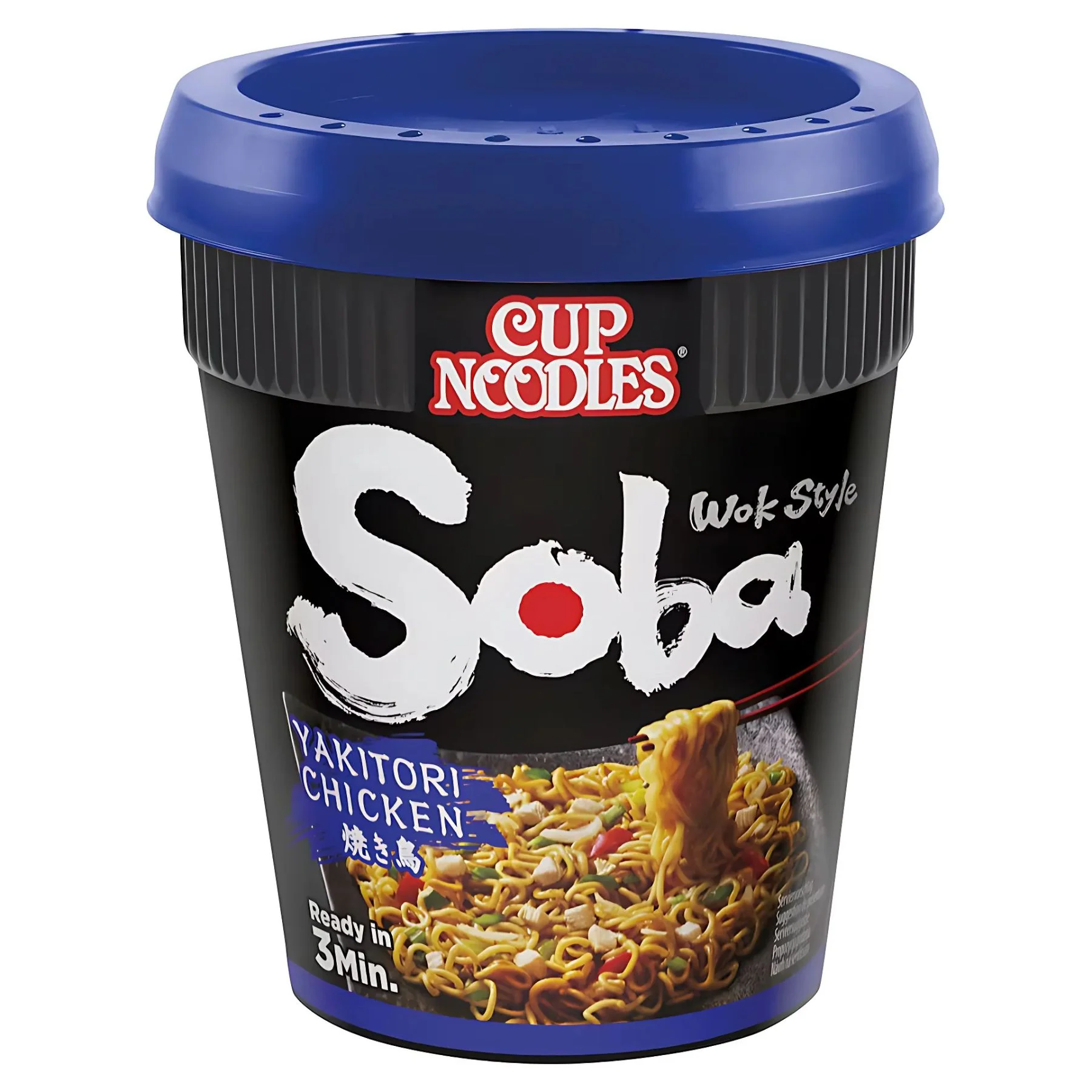 Nissin - Cup Noodles Soba Wok Style Yakitori Chicken - 90g