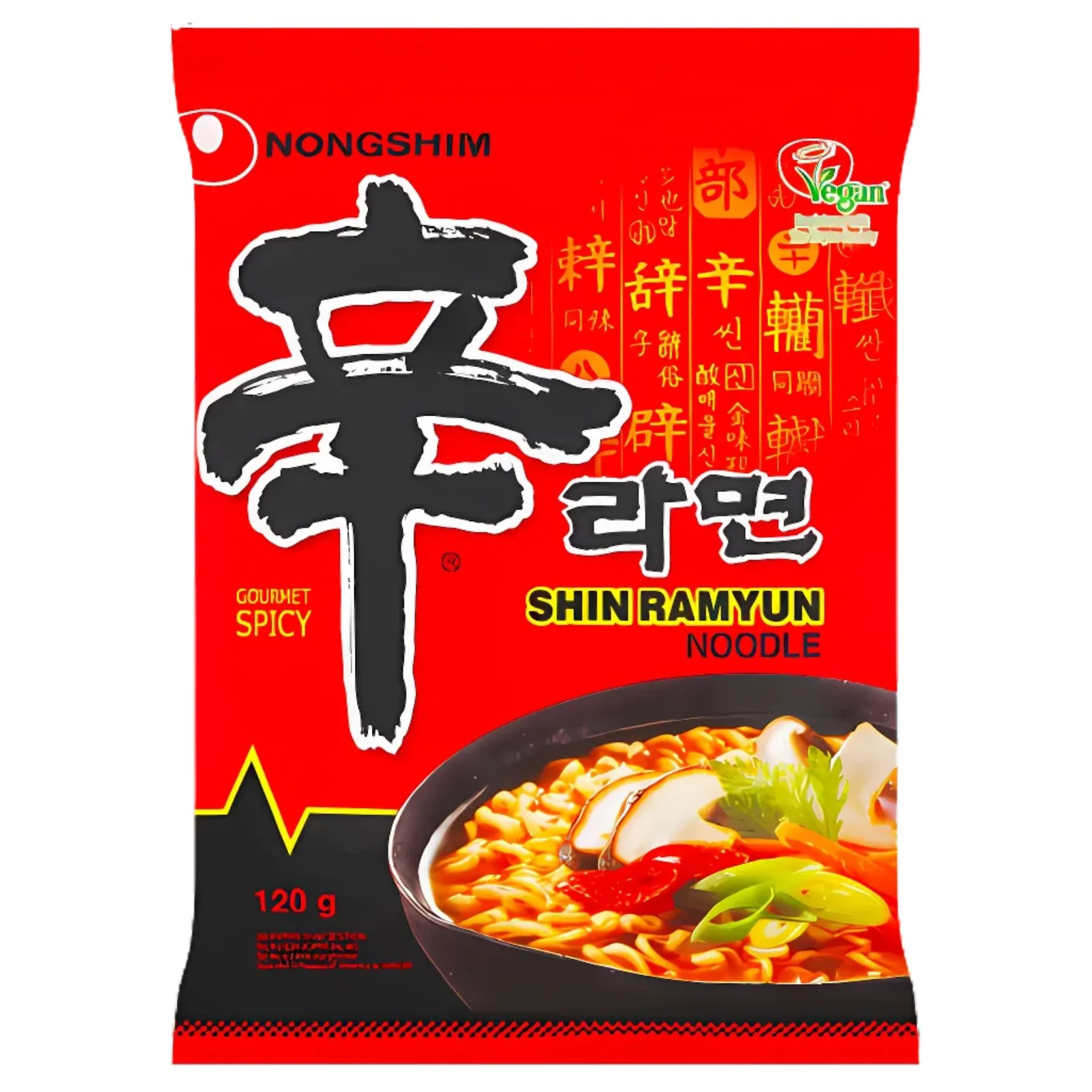 Nongshim - Instant Noodles Hot & Spicy Flavour - 120g
