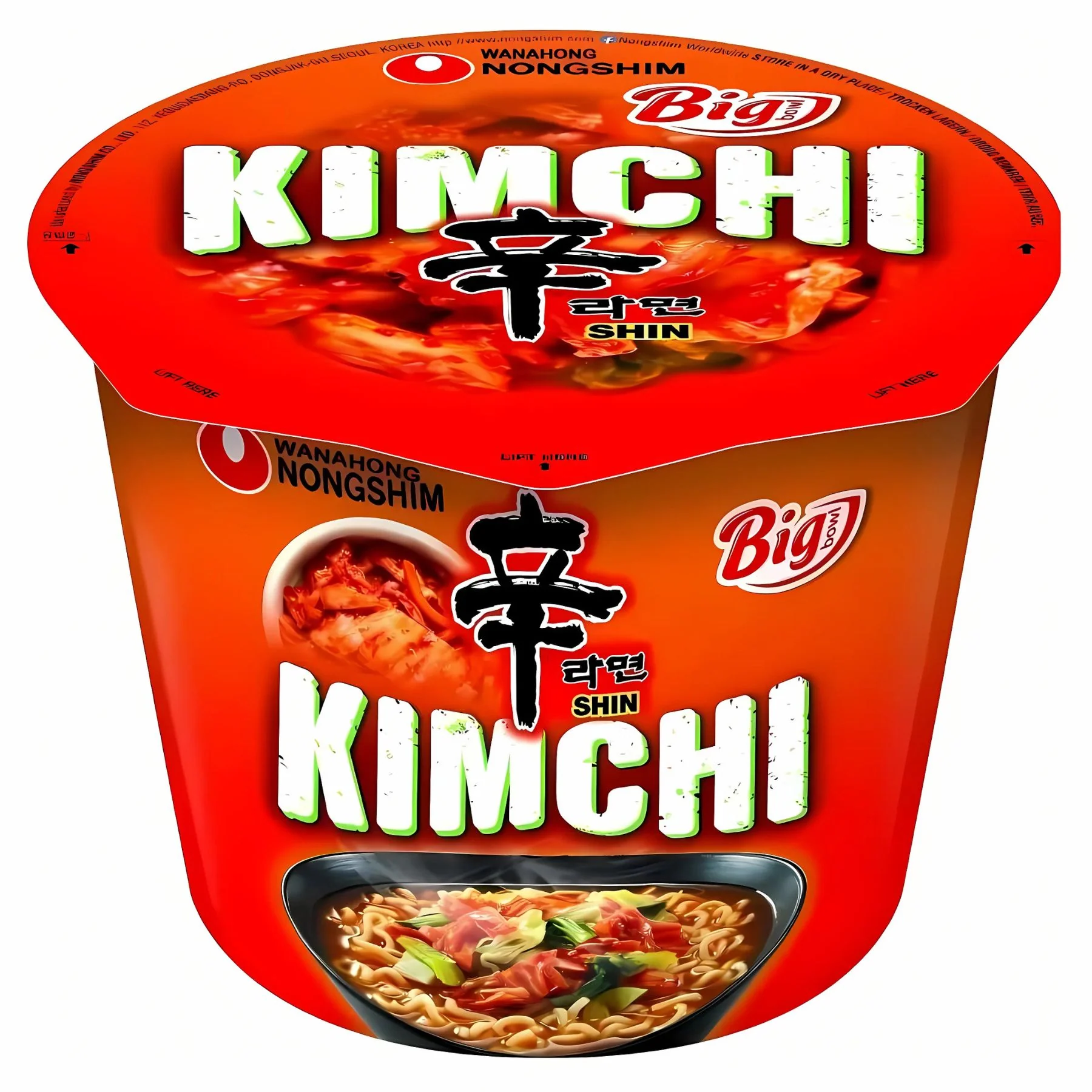 Nongshim - Instant Noodles Kimchi Flavour - 112g