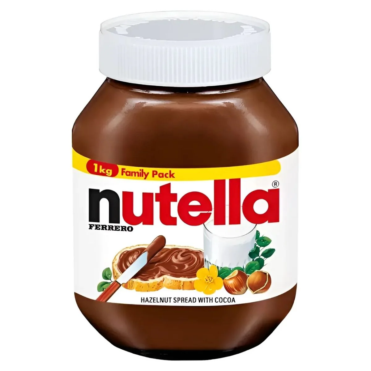 Nutella - Hazelnut Spread with Cocoa - 1kg