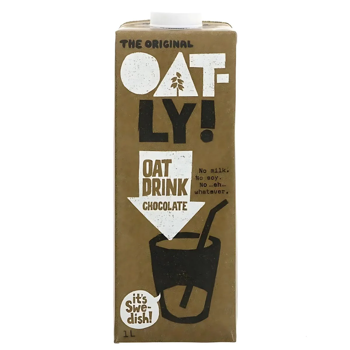 Oatly - Dairy Free Chocolate Oat Drink - 1L
