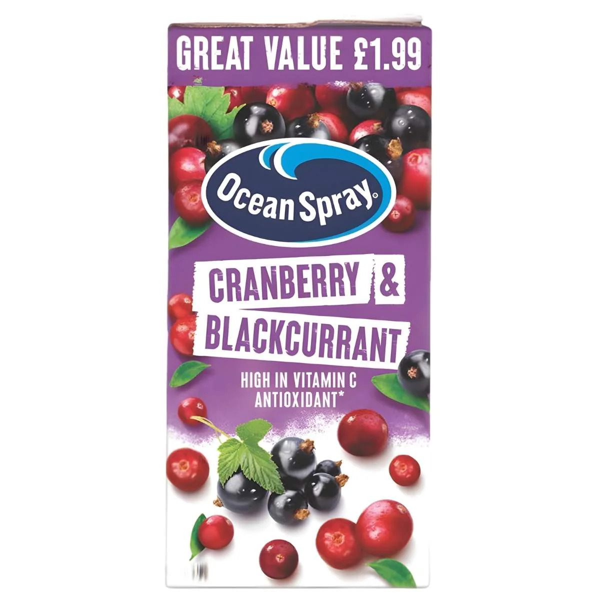 Ocean Spray - Cranberry & Blackcurrant Juice Drink - 1L